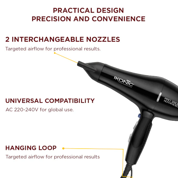 Ikonic Professional Pro 2500+ Advanced Hair Dryer - Image 5