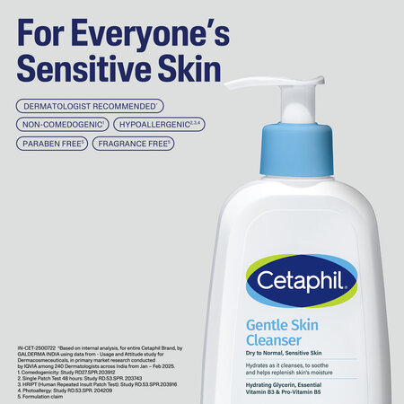 CETAPHIL Gentle Skin Cleanser 236ml - Image 3