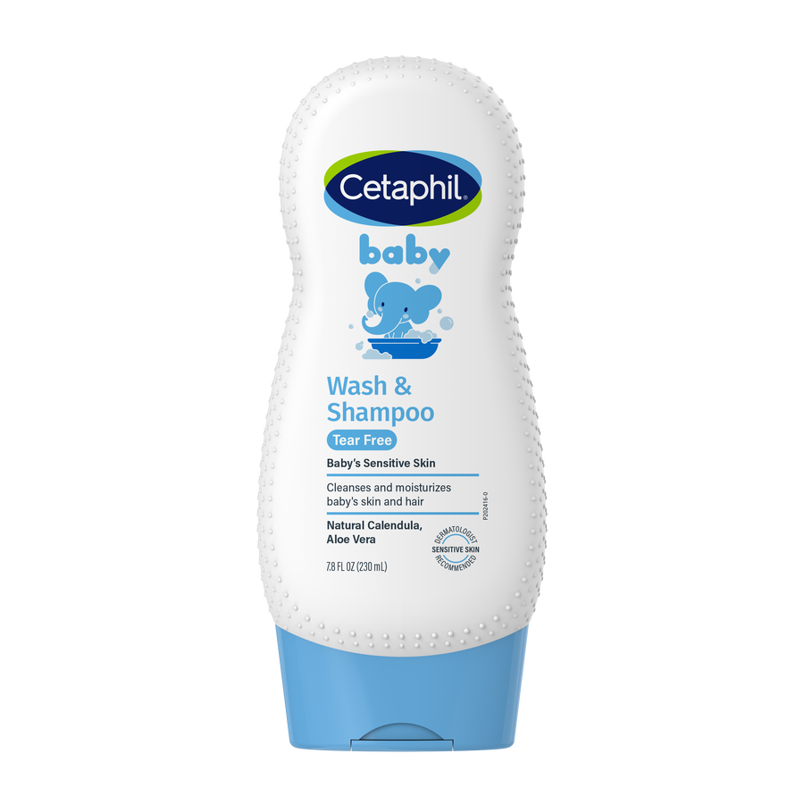 Cetaphil Baby Moisturizing wash & shampoo 230ml (Bath & Wash) - Image 2