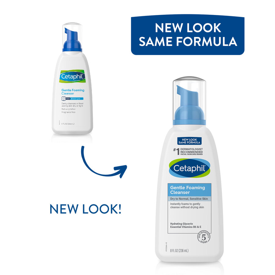 CETAPHIL GENTLE FOAMING CLEANSER 236ml MRP 1050 - Image 8