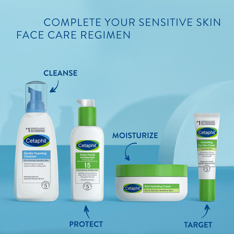 CETAPHIL GENTLE FOAMING CLEANSER 236ml MRP 1050 - Image 3