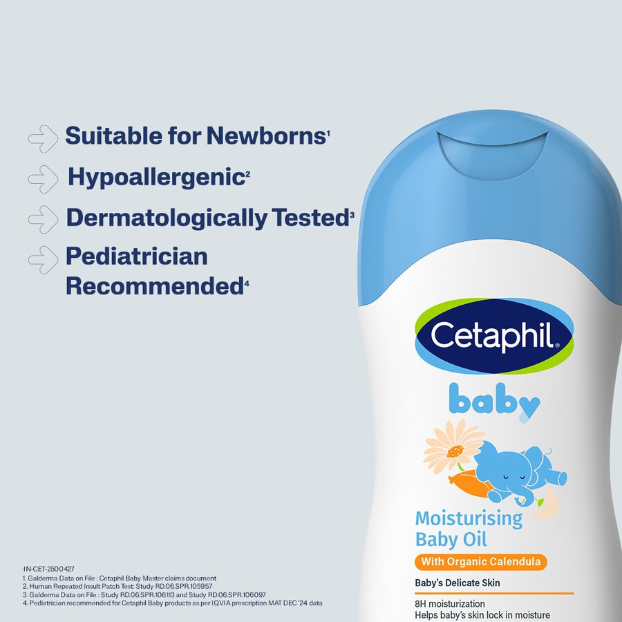 Cetaphil Baby Moisturising Oil 200ml - Image 6