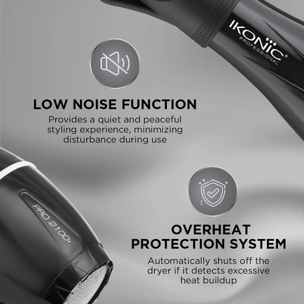 Ikonic Professional Pro 2100+ Hair Dryer - Image 5