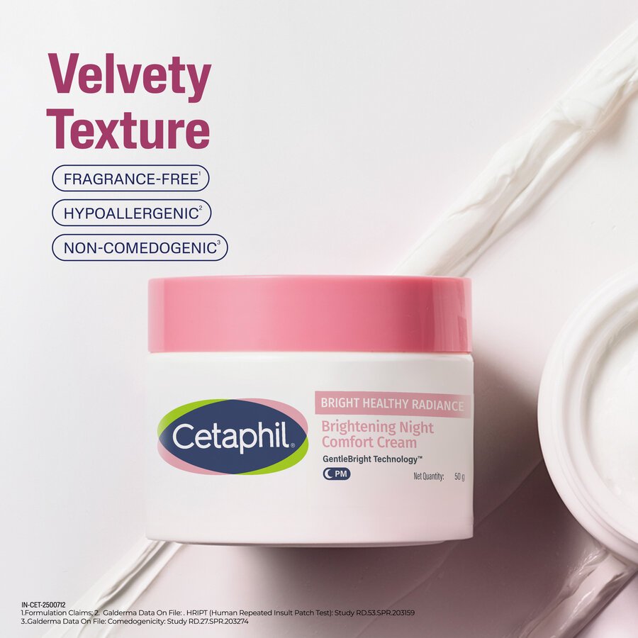 Cetaphil BHR Bright Healthy Radiance Brightening Night Comfort Cream 50Gm - Image 7