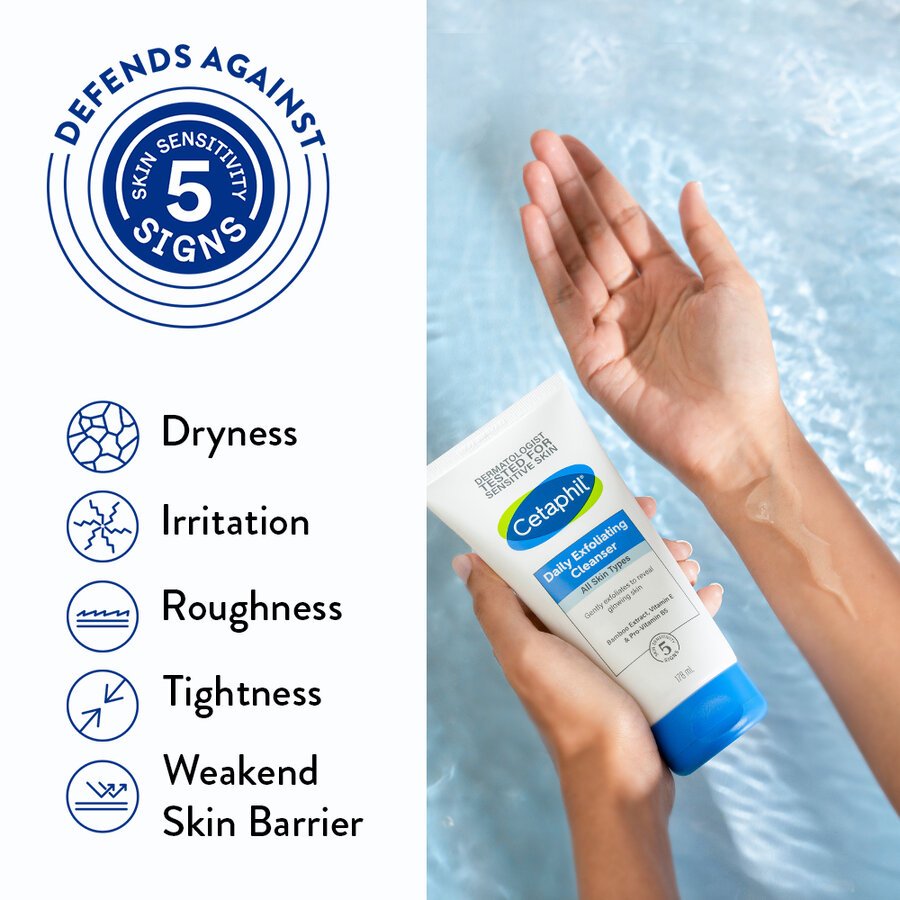 Cetaphil Daily Exfoliating Cleanser 178ml - Image 5