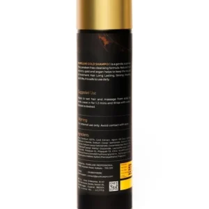 Pureluxe Gold Shampoo with 24K Gold & Argan Oil for Ultra Shine Hydration