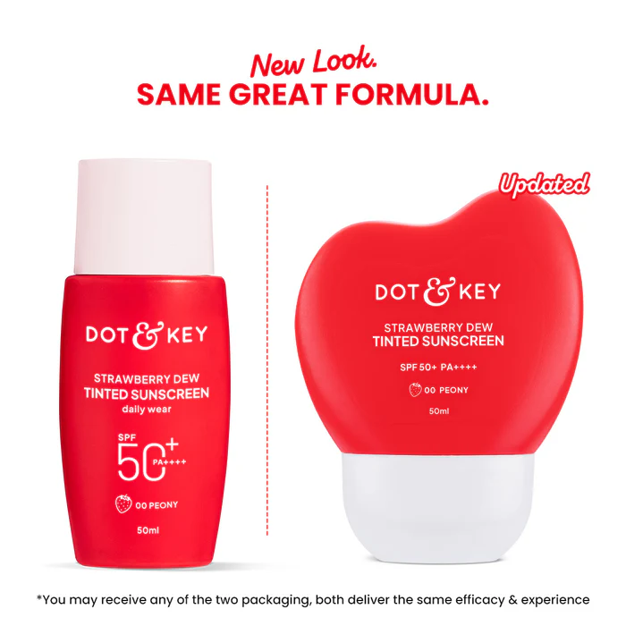 DOT & KEY Strawberry Dew Tinted Sunscreen SPF 50+ PA++++ With New-Age UV Filters - Image 14