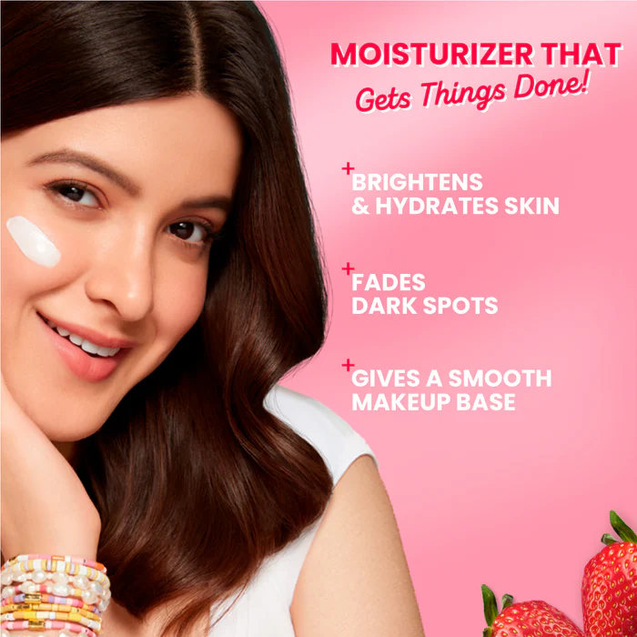 DOT & KEY Strawberry + Niacinamide Moisturizer Suitable for: All Skin Types 60gm - Image 4