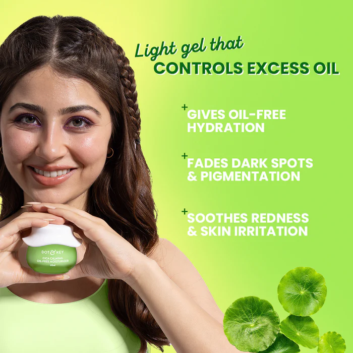 DOT & KEY Cica (Centella) + Niacinamide Oil Free Moisturizer Suitable for: Oily, Acne-Prone Skin - Image 5