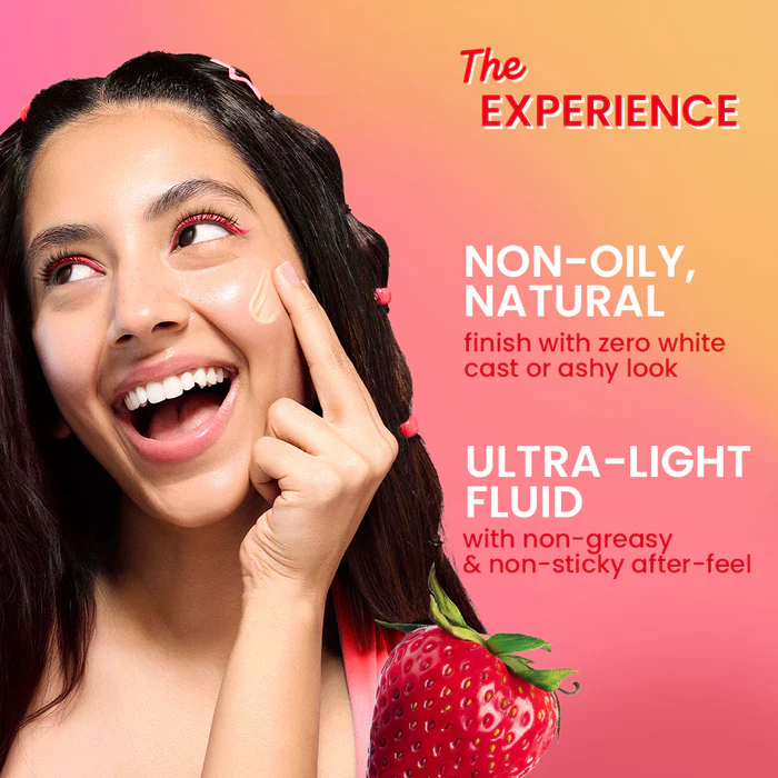 DOT & KEY Strawberry Dew Tinted Sunscreen SPF 50+ PA++++ With New-Age UV Filters - Image 10