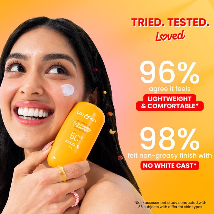 Vitamin C + E 100% Mineral Sunscreen IN-VIVO tested SPF 50+, PA++++ - Image 7