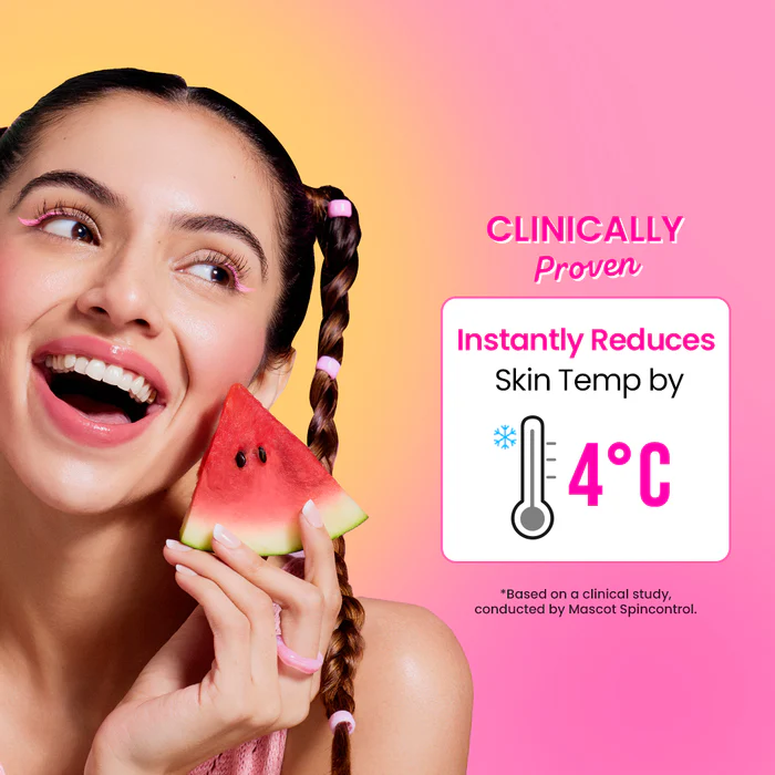 DOT & KEY Watermelon Cooling Icy Gel Moisturizer With Hyaluronic Suitable for: Oily & Combination 60gm - Image 6