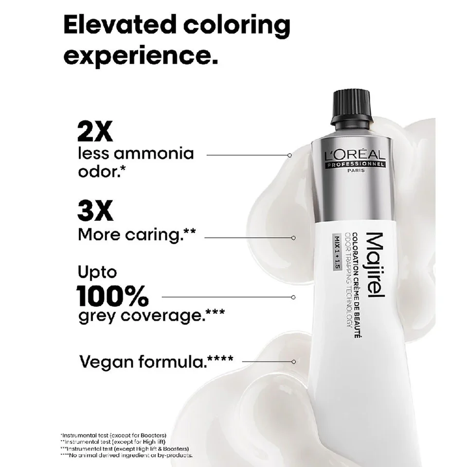 L'Oréal Professional Paris Majirel NO-4 Hair Color BROWN (49.5ml) - Image 4